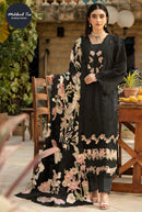 Mehboob Tex 1676 D Pure Cotton With Heavy Self Embroidery Work Suits