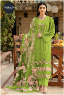 Mehboob Tex 1676 A Pure Cotton With Heavy Self Embroidery Work Suits