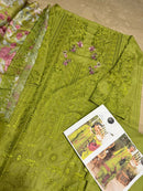 Mehboob Tex 1676 A Pure Cotton With Heavy Self Embroidery Work Suits