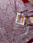 Mehboob Tex 1721 Pure Cotton With Heavy Self Embroidery Work Suits