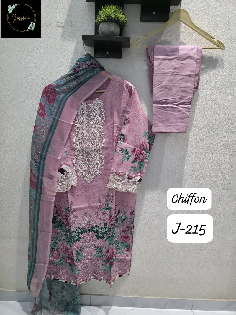 Sapphire Jazmin 215 B Readymade Lawn Pakistani Suits