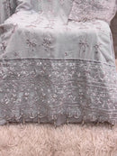 Hoor Tex H 394 Fox Georgette Embroidery Work Pakistani Suits