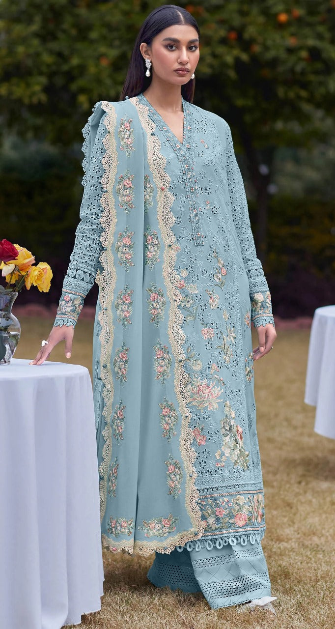 Fepic Rosemeen 2020 Cambric Embroidered Worked Pakistani Suits