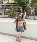 Hazzel 0105 Pure Cotton Print With Heavy Embroidery Work Pakistani Suits