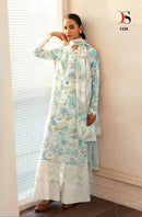 Deepsy Suits 1325 Afrozeh Pastel Floral Embroidered Lawn Suit