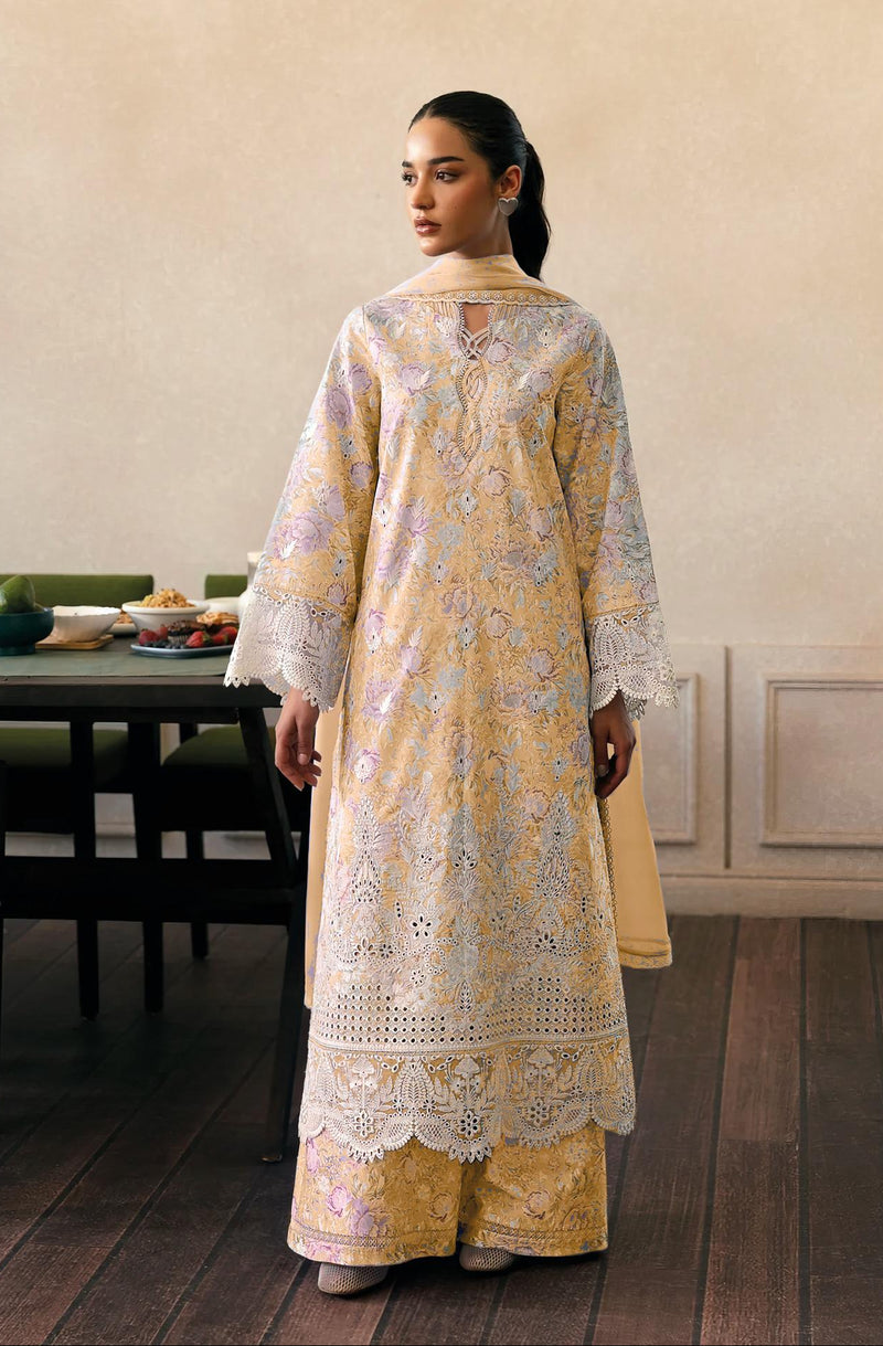 Deepsy Suits 1326 Afrozeh Pastel Floral Embroidered Lawn Suit