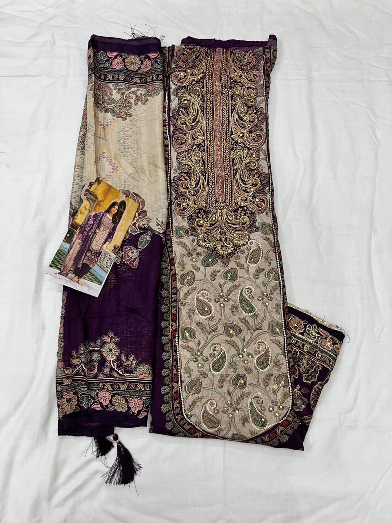 Shree Fab KT 281 Pure Viscous Maslin Digital Print Pakistani Suits