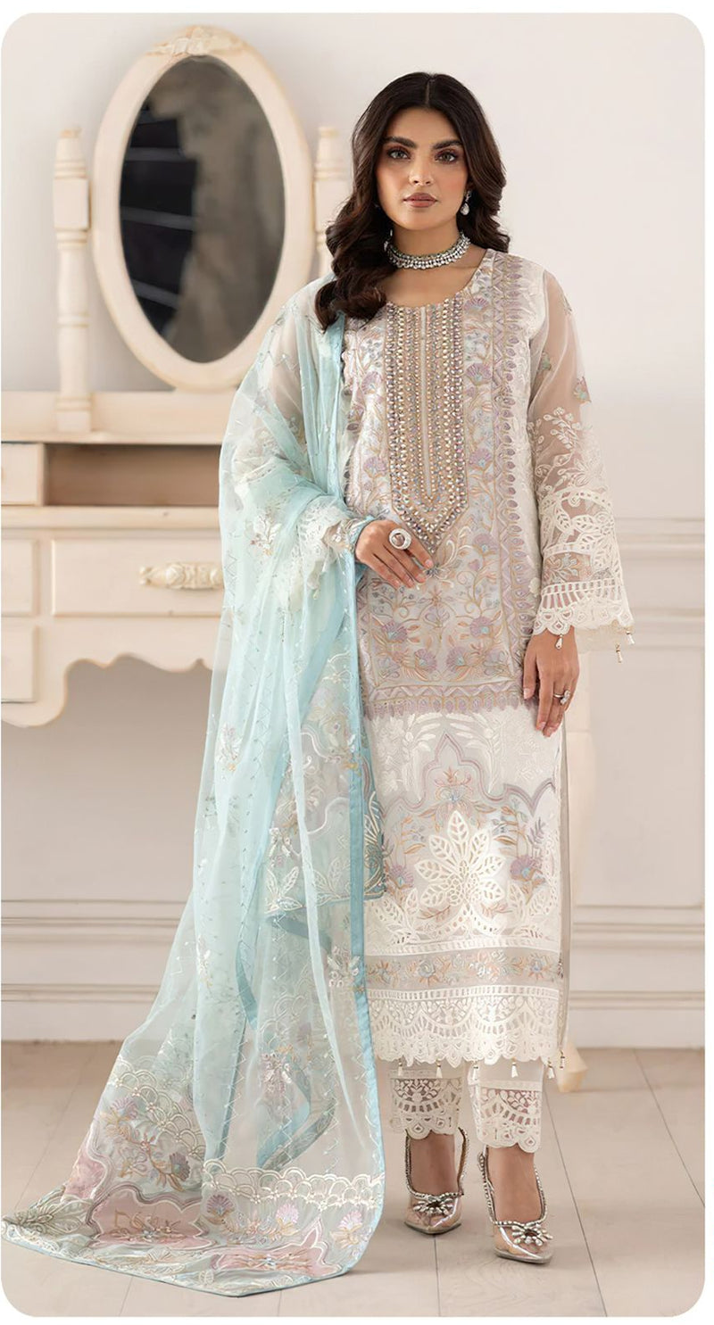 Sajida 1098 Anaya Georgette With Heavy Embroidered Worked Suits