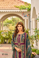Shree Fab Surat KT-289 | Viscose Maslin Digital Print & Aari Work