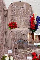 Serine Designer Suit S-97 | Embroidered Fox Georgette Collection