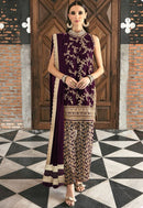 Fepic Rosemeen V 17021 Velvet Embroidered Worked Pakistani Suits