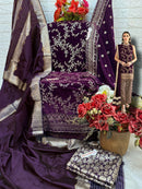 Fepic Rosemeen V 17021 Velvet Embroidered Worked Pakistani Suits