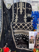 Al Khushbu 5073 B Amala Georgette With Heavy Embroidered Moti Work Pakistani Suits