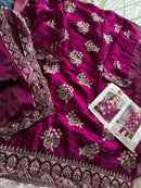 Ziaaz Designs Code 760 D Jimmy Choo Beautiful Embroidery And Diamond Work Pakistani Suits