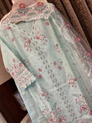 Maria B 1015 Inspired Luxury Cotton Stitched Suit