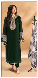 Hoor Tex H 152 B Heavy Georgette With Embroidered Neck Pakistani Suit