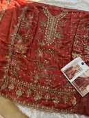 Mehboob Tex 1828 G Chiffon With Heavy Embroidery Work Pakistani Suits