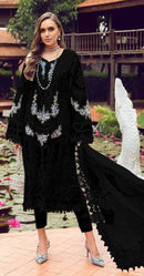 Serine S 343 Fox Georgette Heavy Embroidered With Handwork Pakistani Suits