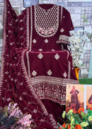 Deepsy Suits 3321 Velvet With Heavy Embroidery Work Pakistani Suits
