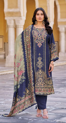 Shree Fabs KT 313 C Pure Viscous Maslin Digital Print And Aari Dimond Work Pakistani Suits