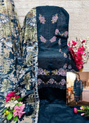 Saniya Trendz 7167 A Cotton With Chikankari Embroidered Worked Pakistani Suits