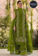 Mehboob Tex 1799 C Pure Cotton With Heavy Self Embroidery Work Pakistani Suits