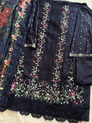 Mehboob Tex 1799 A Pure Cotton With Heavy Self Embroidery Work Pakistani Suits