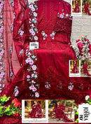 Johra Tex 183 Cambric Cotton With Heavy Embroidery Work Pakistani Suits