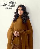 Laxuria Trendz 1574 A Premium Embroidered Tunic & Glamorous Farshi Salwar