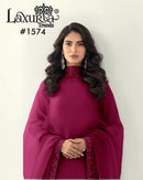 Laxuria Trendz 1574 C Premium Embroidered Tunic & Glamorous Farshi Salwar