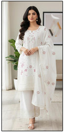 Hoor Tex HF 482 B Heavy Chinon Cut Work Salwar Suit