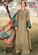 Aasha Designer 1155 A Heavy Reyon With Self Embroidery Work Pakistani Suits