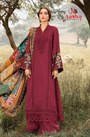 Aasha Designer 1155 B Heavy Reyon With Self Embroidery Work Pakistani Suits