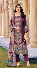 Shree Fabs Kt 316 A  Pure Viscous Malin Digital Printed Pakistani Suits