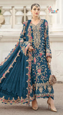 Shree Fabs SF 5504 U Heavy Chiffon with Heavy Embroidery Work Eid Collection Pakistani Suit