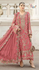 Shree Fabs SF 5504 V Heavy Chiffon with Heavy Embroidery Work Eid Collection Pakistani Suit