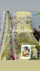 Saniya Trendz 3001 Cotton With Chikankari Embroidered Work Pakistani Suits