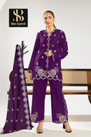 Bin Saeed Sd 111 Sherwani Style Beautiful Embroidery Work Suits