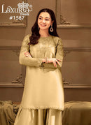 Laxuria Trendz 1599 Embroidered Work Luxury Farshi Salwar Suit
