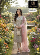 Ziaaz Code 1003 Georgette Heavy Embroidery Sequins Work Salwar Kameez
