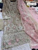 Ziaaz Code 1003 Georgette Heavy Embroidery Sequins Work Salwar Kameez
