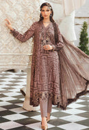 AL Zohaib Az 1454 Pure Cotton With Patched Work Pakistani Suits