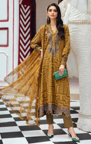 AL Zohaib Az 1455 Pure Cotton With Patched Work Pakistani Suits