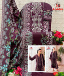 Aasha 1191 A Pure Cotton Printed Embroidery Work Pakistani Suits