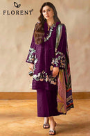 Florent 1048 B CAMBRIC COTTON WITH HEAVY EMBROIDERY WORK pakistani suits
