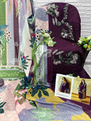 Florent 1048 B CAMBRIC COTTON WITH HEAVY EMBROIDERY WORK pakistani suits