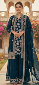Hoor Tex Hf 486 B Heavy Embroidery Work Pakistani Suits