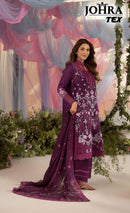 Johra Tex Jt 187 Eid Special Cambric Cotton Embroidered Suit