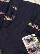 Mehboob tex 1722 B pure cotton self embroidery work pakistani suits