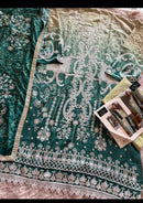 Azure Cotton 542 C With Embroidery Work Pakistani Suits